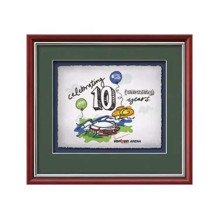 Waterleaf Baron Multicolor Framed Certificate #3
