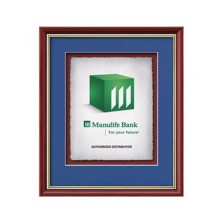 Waterleaf Baron Multicolor Framed Certificate #7