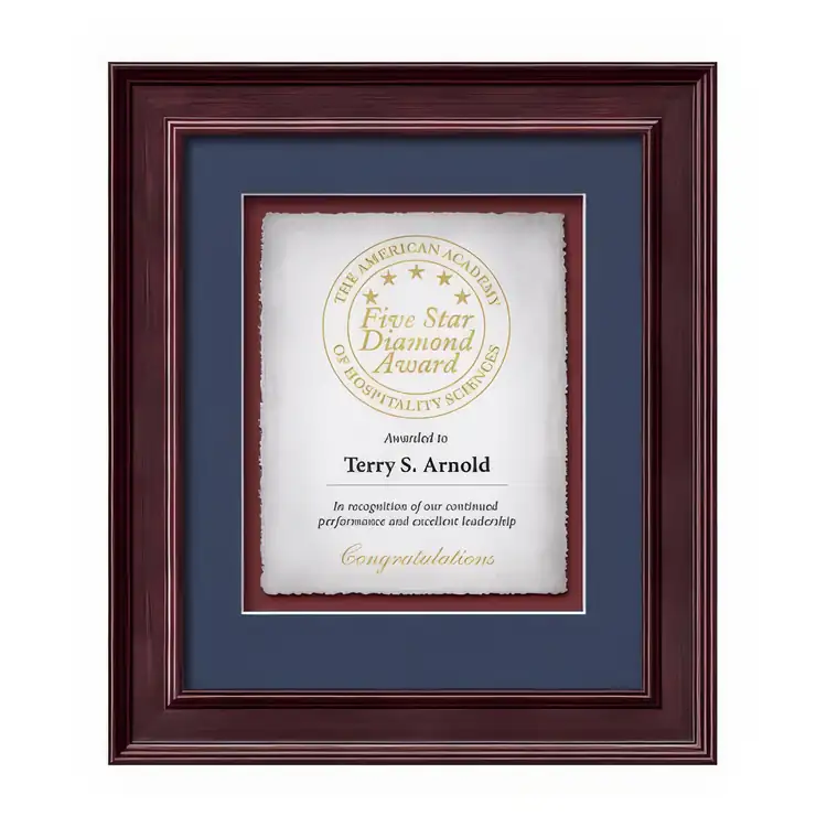 Waterleaf Calder Multicolor Framed Certificate #2