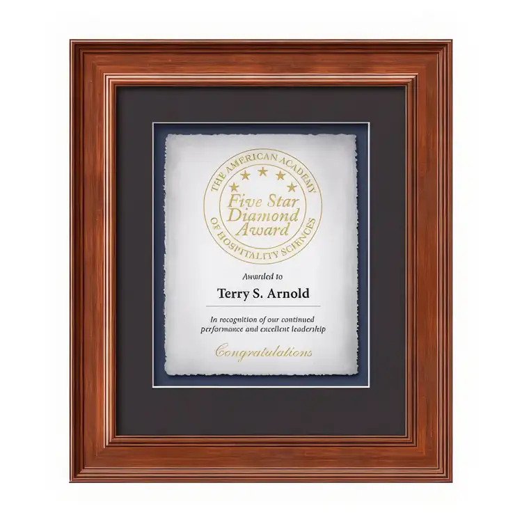 Waterleaf Calder Multicolor Framed Certificate #8