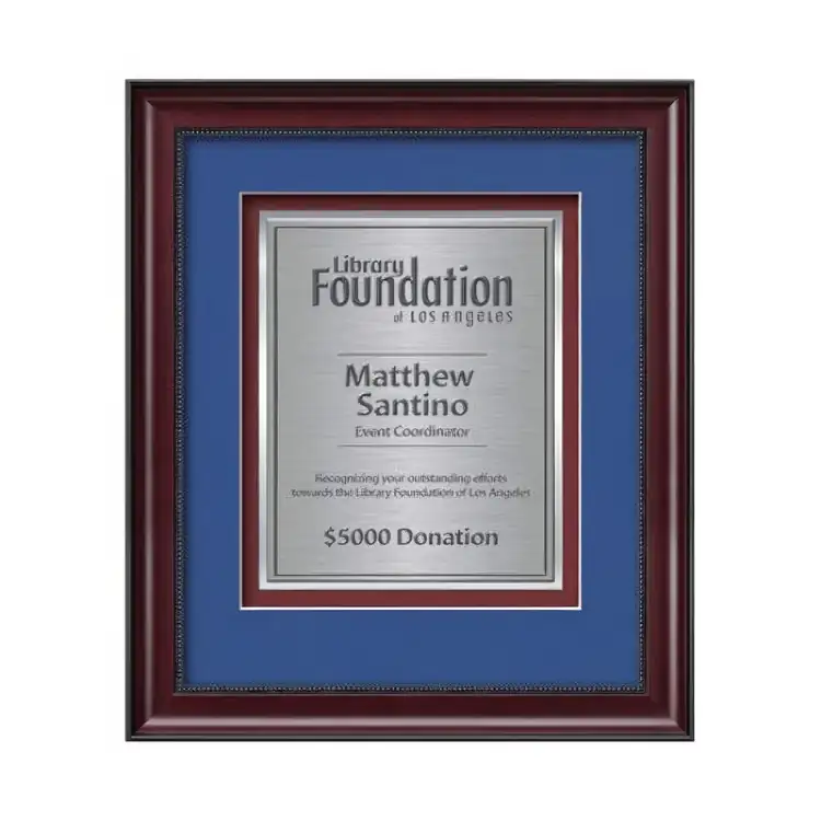 Waterleaf Caprera TexEtch Framed Certificate #2