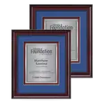 Certificat encadré Waterleaf Caprera TexEtch