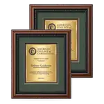 Certificat encadré Waterleaf Deco TexEtch