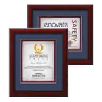 Certificat encadré Waterleaf Eco Multicolore