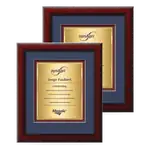 Certificat encadré Waterleaf Eco TexEtch