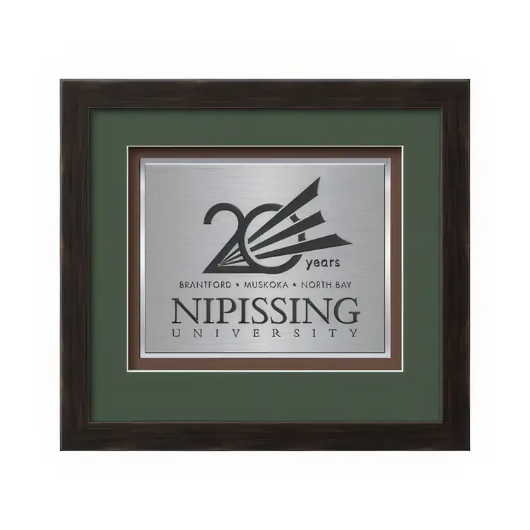 Waterleaf Eldridge TexEtch Framed Certificate #29