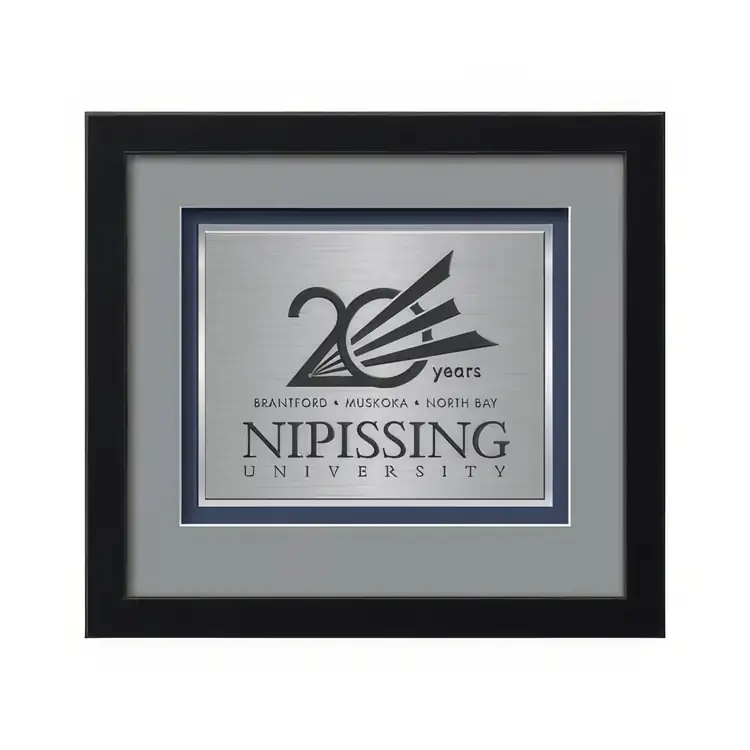 Waterleaf Eldridge TexEtch Framed Certificate #5