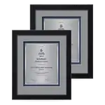 Certificat encadré Waterleaf Eldridge TexEtch