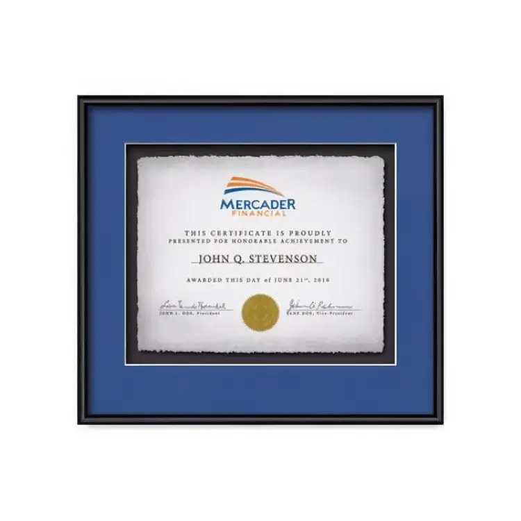 Certificat encadré Waterleaf Fenestra Multicolore #11