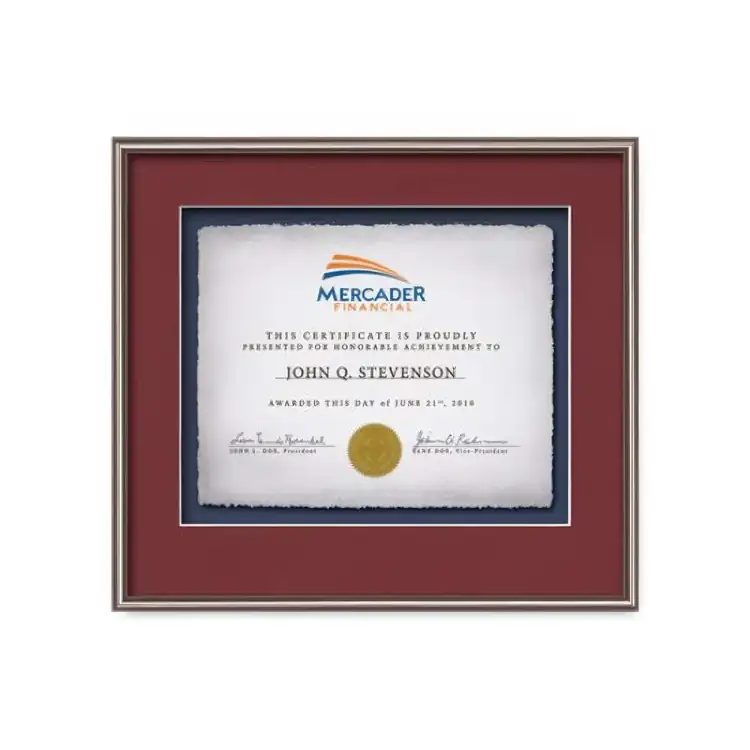 Certificat encadré Waterleaf Fenestra Multicolore #8