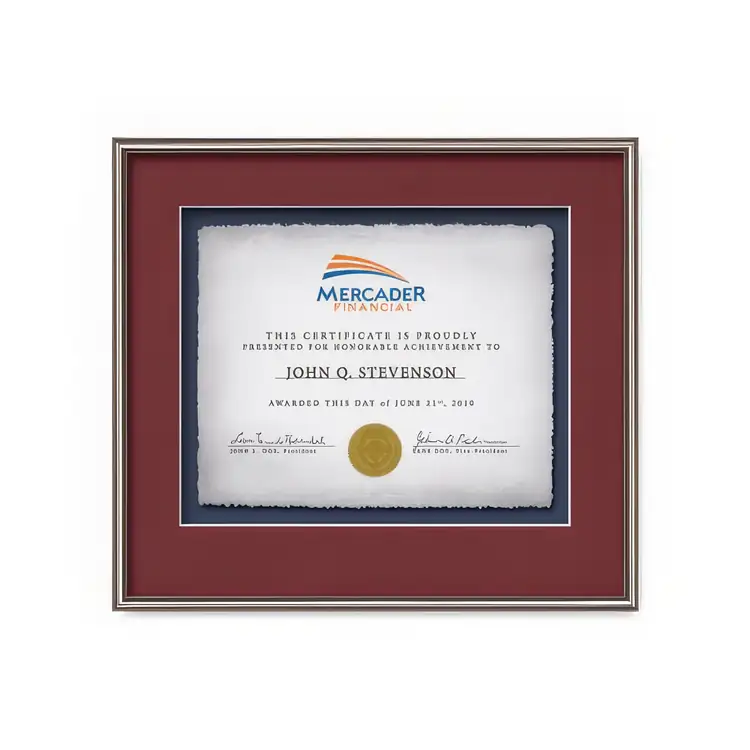 Certificat encadré Waterleaf Fenestra Multicolore #9
