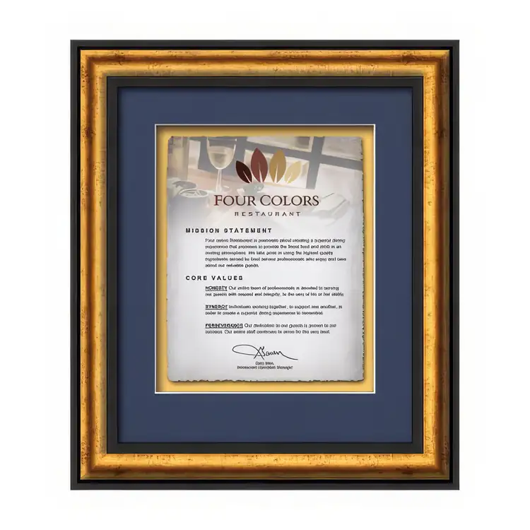 Waterleaf Grazia Multicolor Framed Certificate #2