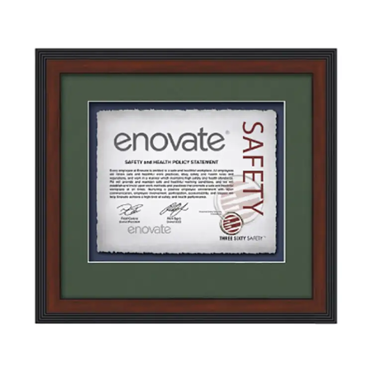Waterleaf Jasper Multicolor Framed Certificate #7