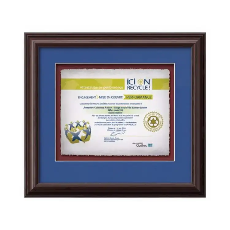 Certificat encadré Waterleaf Monarch Multicolore #5