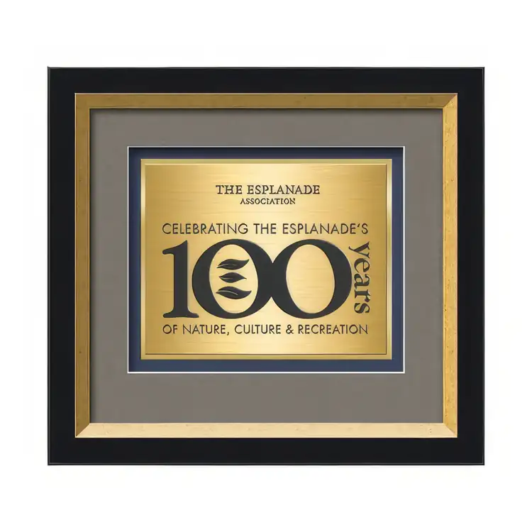 Waterleaf Omni TexEtch Framed Certificate #7