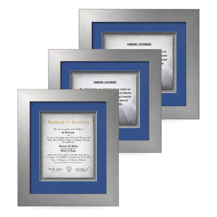 Certificat encadré Waterleaf Premier Multicolore
