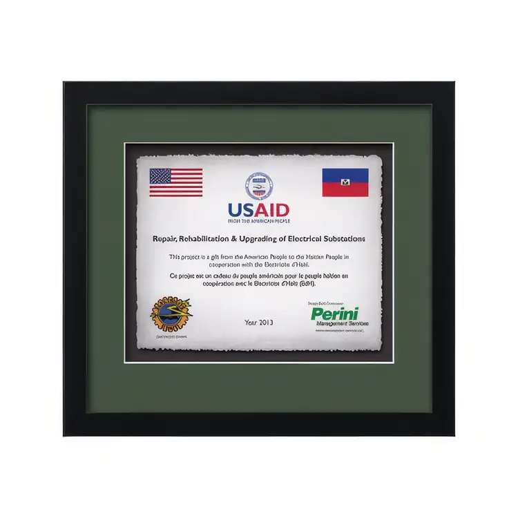 Certificat encadré Waterleaf Primrose Multicolore #4