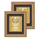 Certificat encadré Waterleaf Regal TexEtch