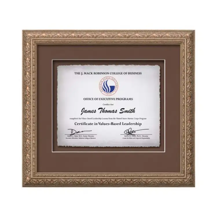 Waterleaf Romagna Multicolor Framed Certificate #3