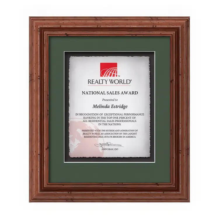 Waterleaf Terrene Multicolor Framed Certificate #2