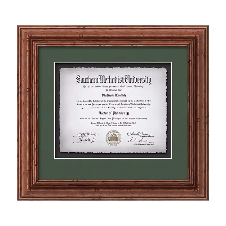 Waterleaf Terrene Multicolor Framed Certificate #3