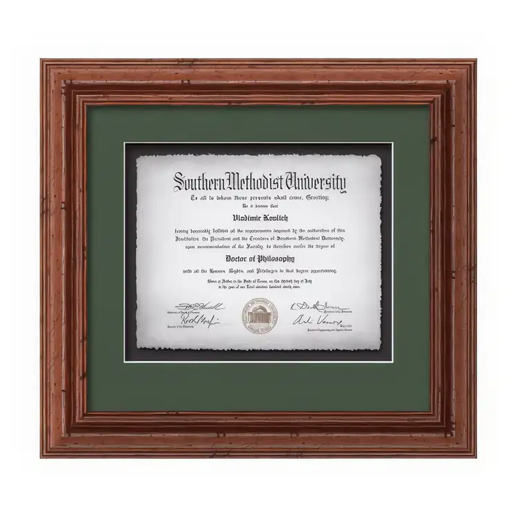 Waterleaf Terrene Multicolor Framed Certificate #4