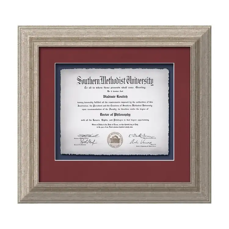 Waterleaf Terrene Multicolor Framed Certificate #7