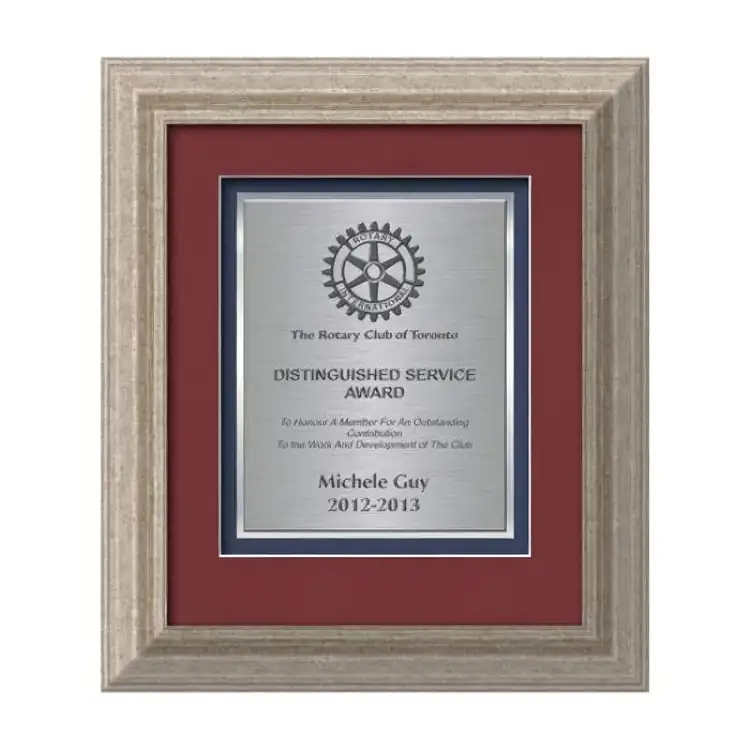 Waterleaf Terrene TexEtch Framed Certificate #10