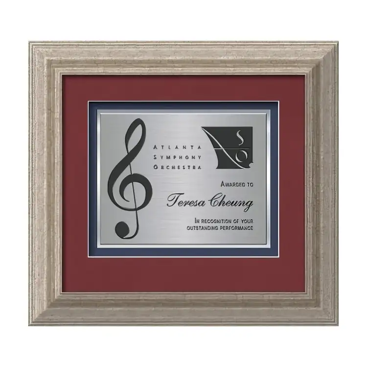 Waterleaf Terrene TexEtch Framed Certificate #13