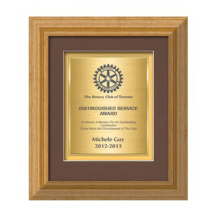 Waterleaf Terrene TexEtch Framed Certificate #3