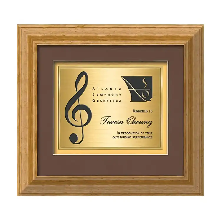 Waterleaf Terrene TexEtch Framed Certificate #4