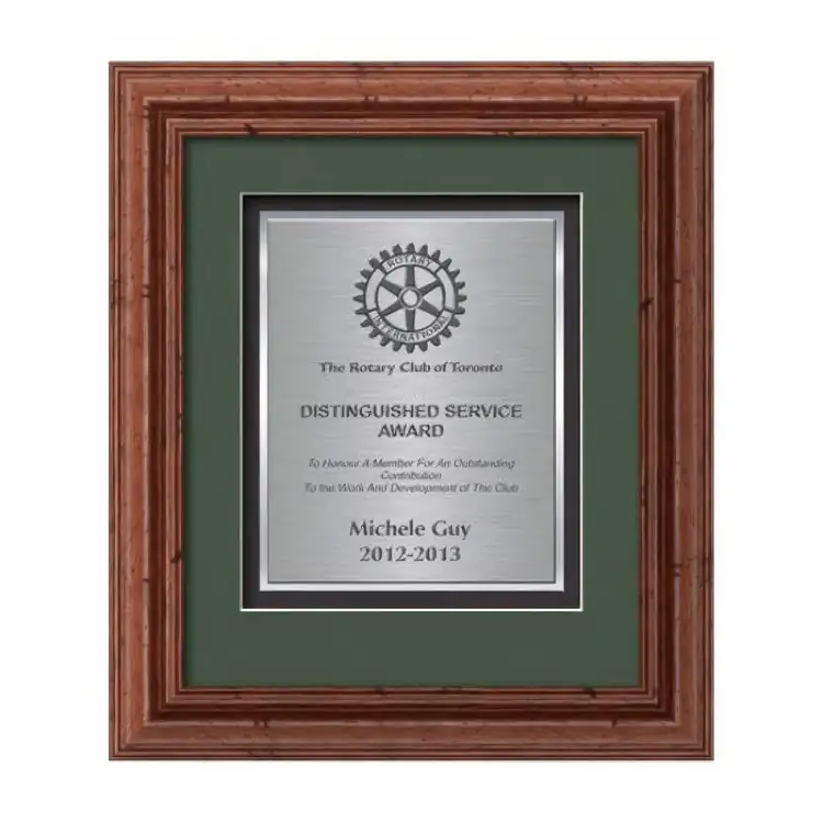 Waterleaf Terrene TexEtch Framed Certificate #6