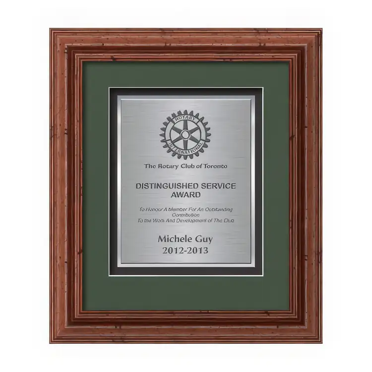 Waterleaf Terrene TexEtch Framed Certificate #7
