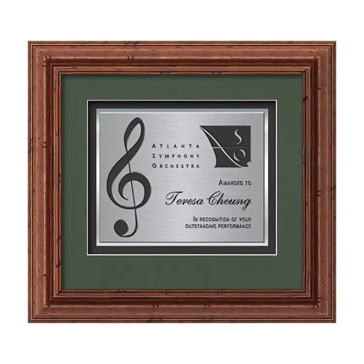 Waterleaf Terrene TexEtch Framed Certificate #8