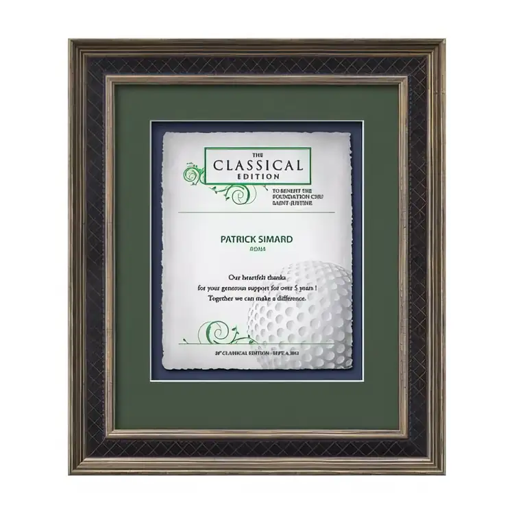 Certificat encadré Waterleaf Tuscan Multicolore #2