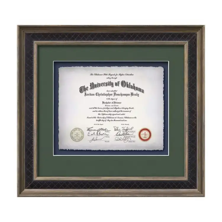 Certificat encadré Waterleaf Tuscan Multicolore #3