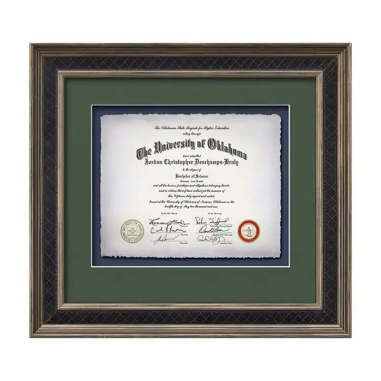 Certificat encadré Waterleaf Tuscan Multicolore #4