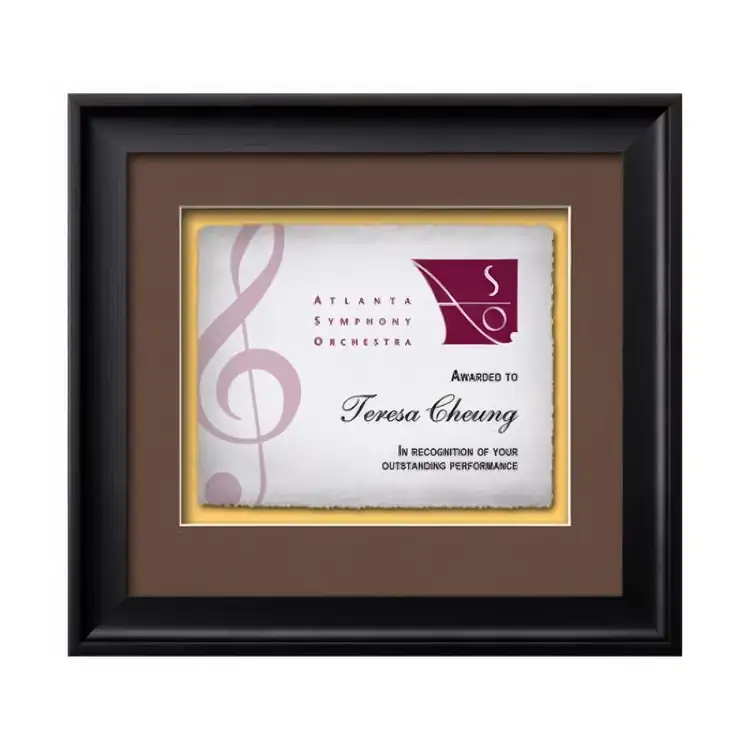 Certificat encadré Waterleaf Yorktech Multicolore #3