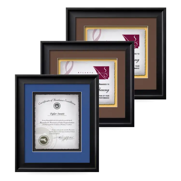 Certificat encadré Waterleaf Yorktech Multicolore