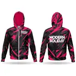 Chandail à capuchon personnalisé à glissière pleine longueur