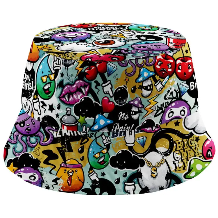 Chapeau cloche personnalisé par sublimation #6