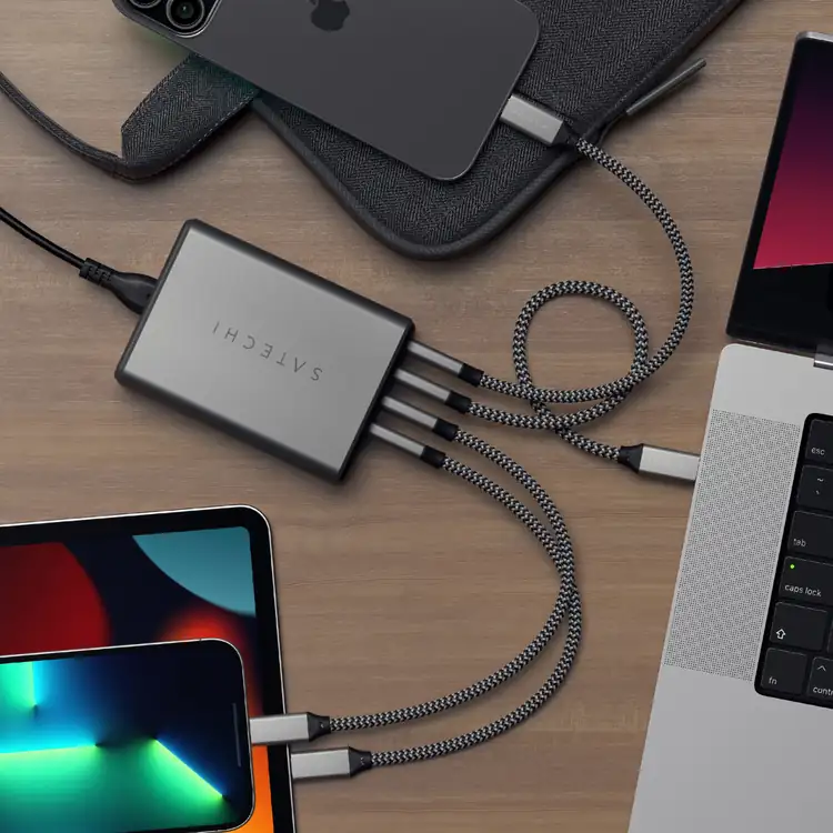 SATECHI GaN Four-Port USB-C Charger 165W #4