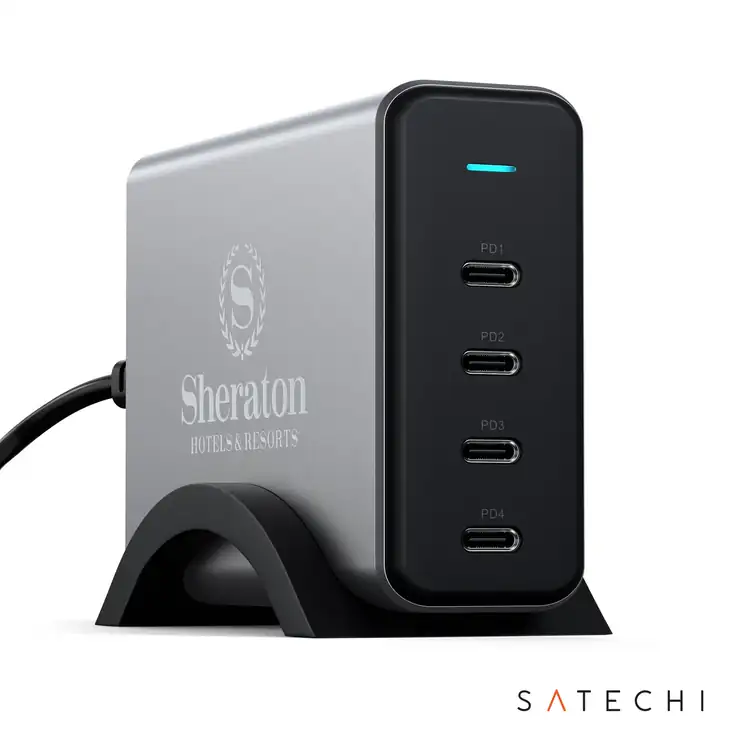 SATECHI GaN Four-Port USB-C Charger 165W
