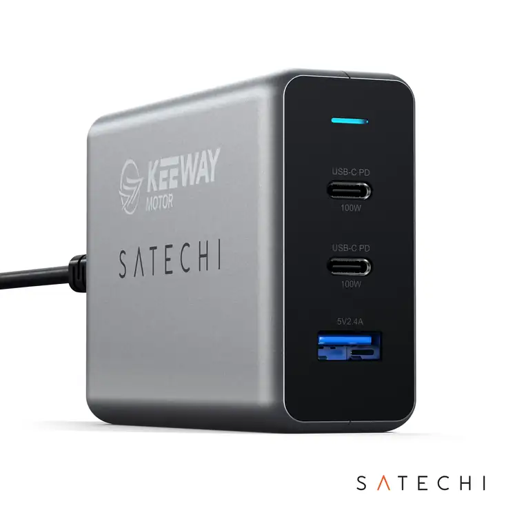 SATECHI USB-C PD Compact GaN Charger 100W