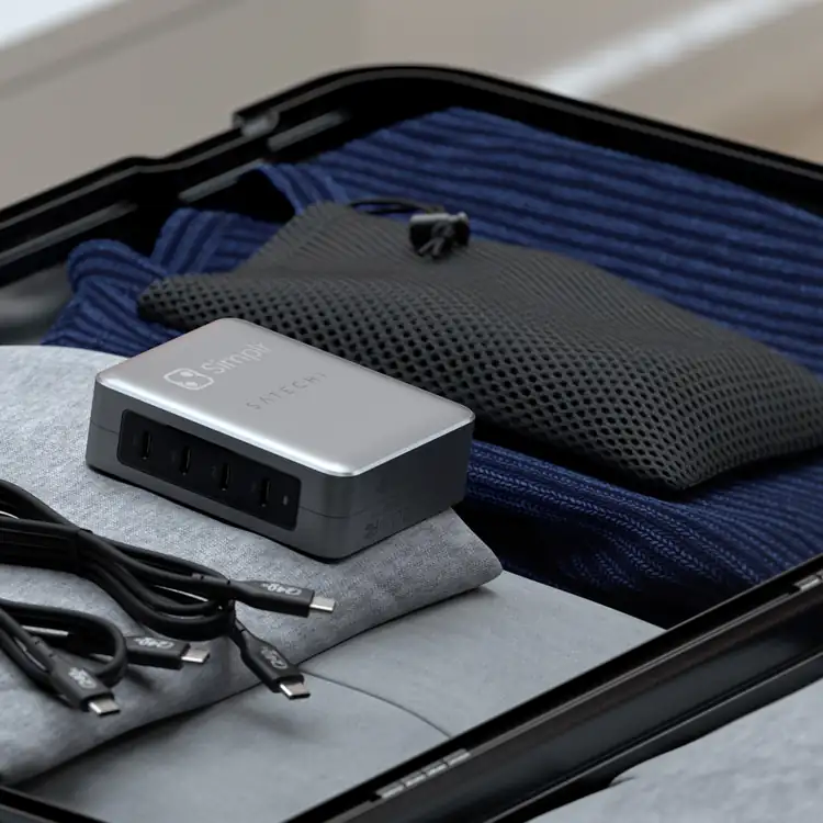 SATECHI GaN Four-Port USB-C Travel Charger 145W #3