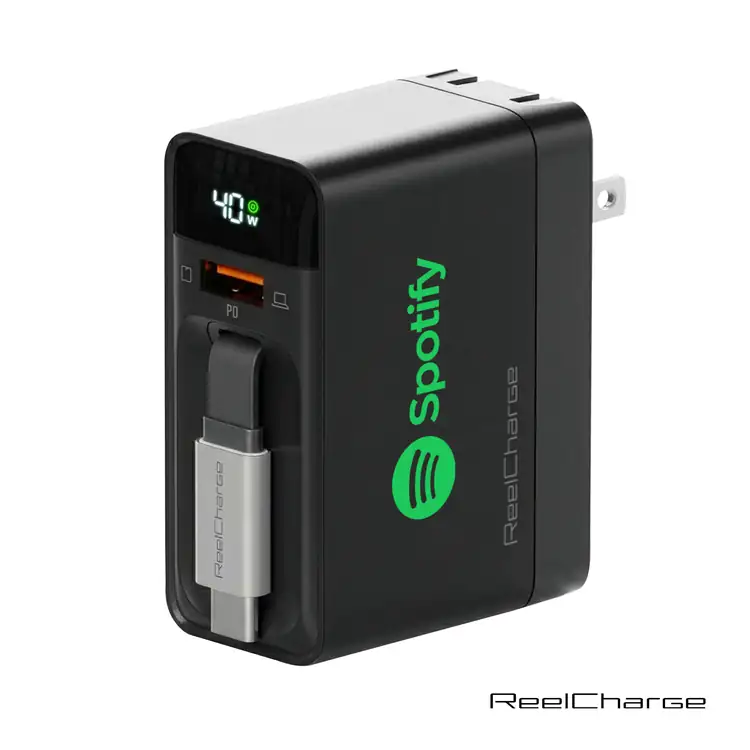 Chargeur mural ReelCharge 40 W avec écran #2