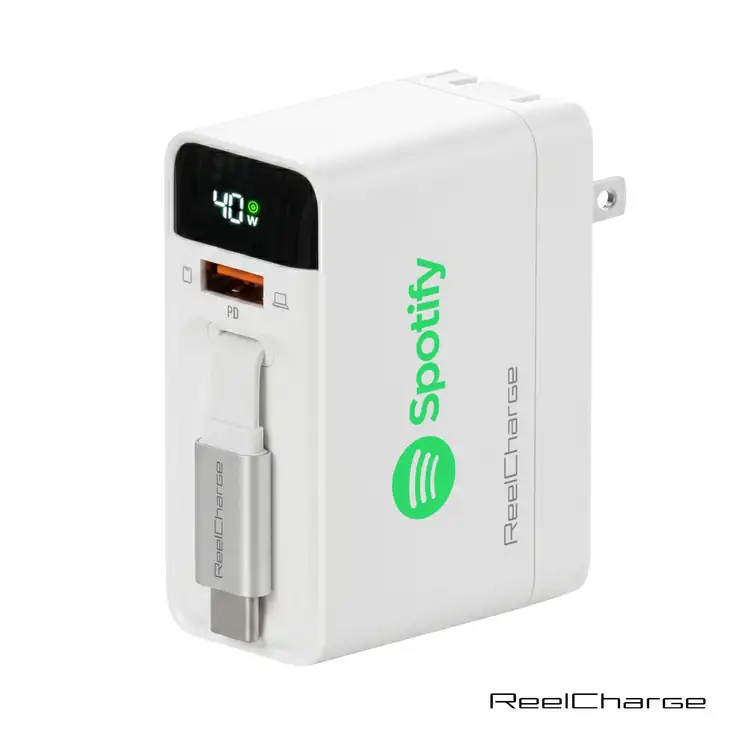 Chargeur mural ReelCharge 40 W avec écran #3