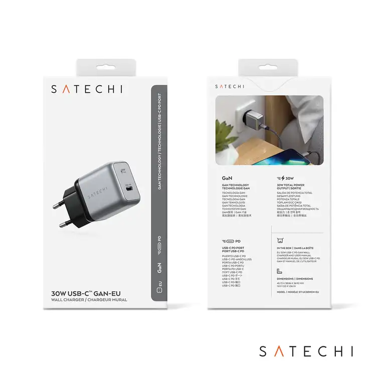 SATECHI USB-C GaN Wall Charger 30W #5