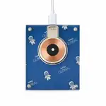 Chargeur sans fil 15 W en acrylique transparent