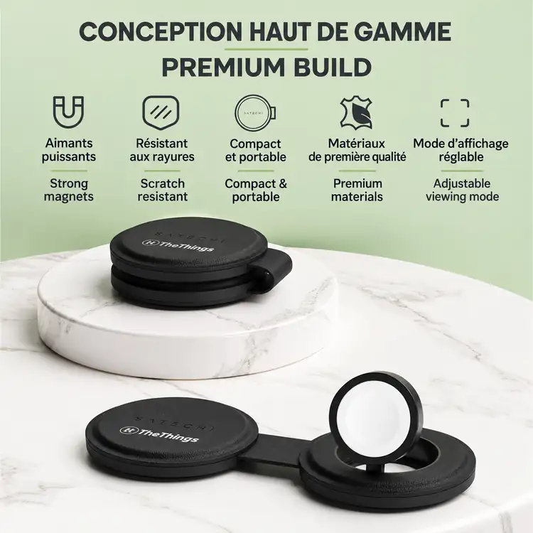 Chargeur sans fil pliable SATECHI OntheGo Qi2 2 en 1 #7